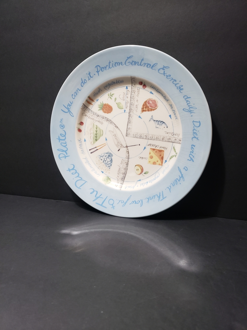 Vintage ROYAL STAFFORD On Behalf Of "The Diet Plate" (11")